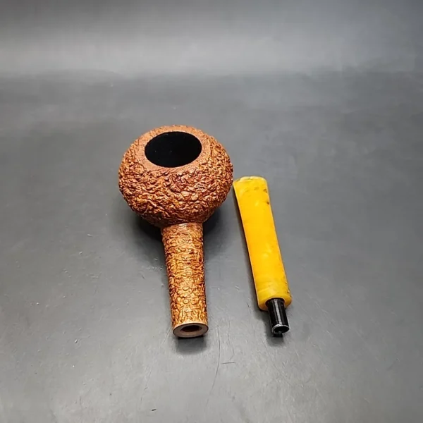 Pipe Tristan Rusticated Prince Handmade Briar Pipe, New [SOLD OUT] - Image 12