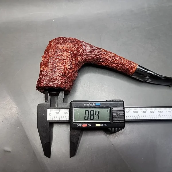 Savinelli Estella Large Rusticated Bent Brandy Estate Briar Pipe [SOLD OUT] - Image 12