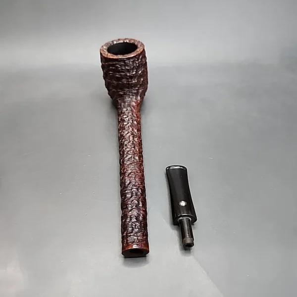 Brebbia Iceberg 800 Rusticated Canadian Estate Briar Pipe, Italian Estates - Image 12