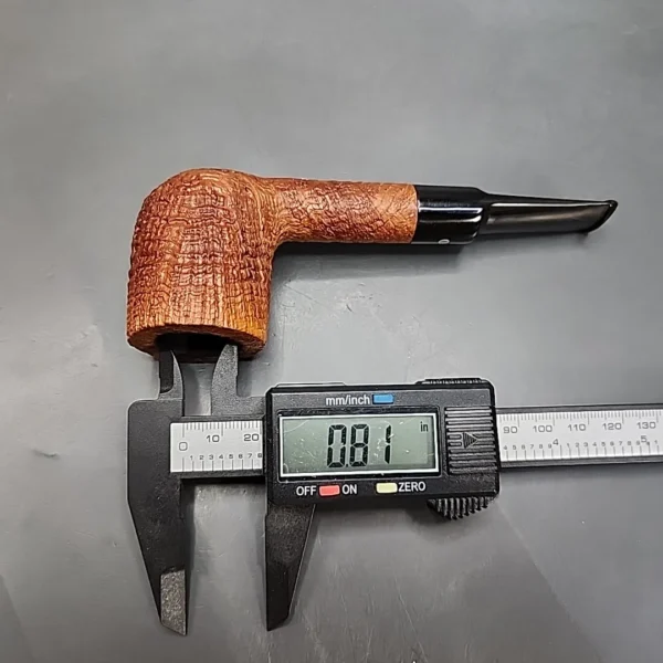 Bill Taylor Ashton Old Church XXX Sandblast Saddle Billiard Estate Briar Pipe [SOLD OUT] - Image 12