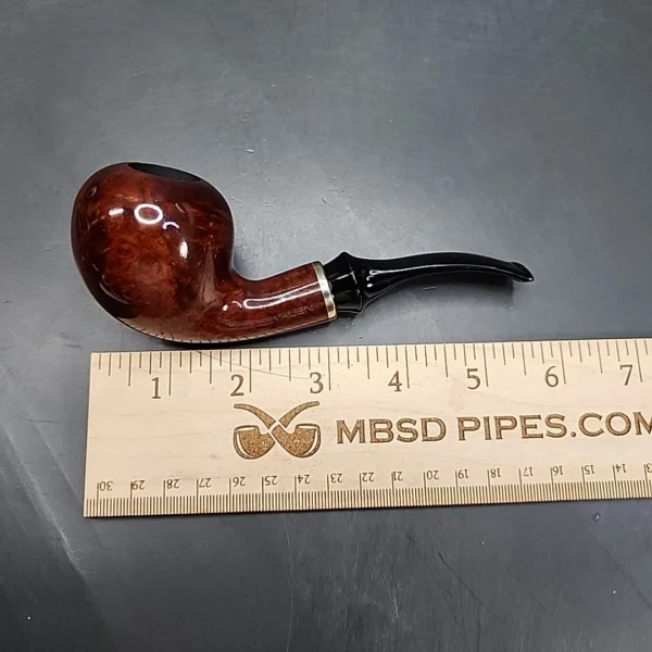 Vauen 3313 Smooth Apple Estate Briar Pipe, Unsmoked 9mm [SOLD] - Image 12