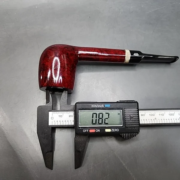 Chacom Silver Line 212 Smooth Lovat Estate Briar Pipe, Unsmoked - Image 13
