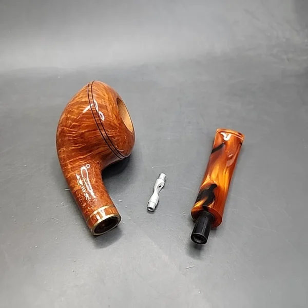Chacom Corona 426 Smooth Bent Rhodesian Estate Briar Pipe Unsmoked - Image 13