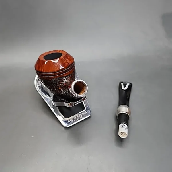 Vauen Select 302 Rusticated Bent Rhodesian Estate Briar Pipe, Unsmoked 9mm [SOLD OUT] - Image 13
