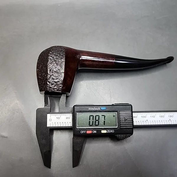 Ferndown by Les Wood Bark 2 Star Bent Brandy Estate Briar Pipe, English Estates - Image 13