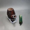 Sean Reum Pipes Large Partially Rusticated Bent Egg Estate Briar Pipe [SOLD OUT] - Image 13
