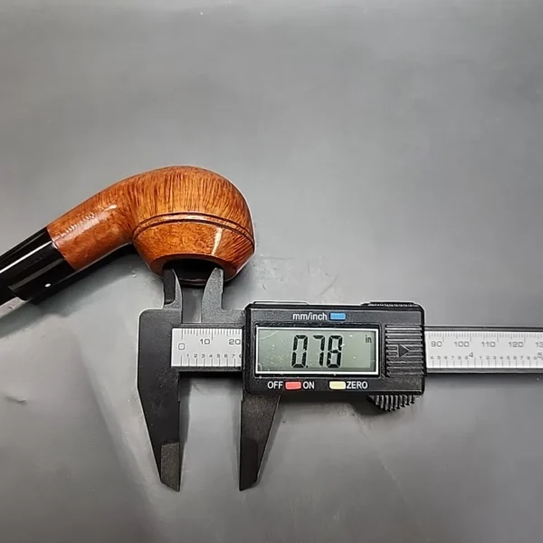 1980 Dunhill Root Briar 42083 Smooth Bent Rhodesian Estate Briar Pipe [SOLD OUT] - Image 13