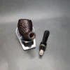 Vauen 5205 Sandblasted Bent Brandy Estate Briar Pipe, Unsmoked, 9mm [SOLD] - Image 13