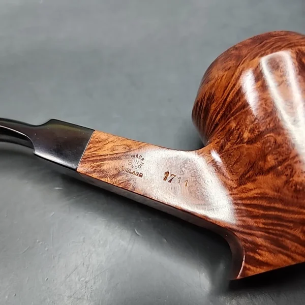 Comoy's Designer 900 E 1711 Smooth Estate Briar Pipe, Unsmoked - Image 13