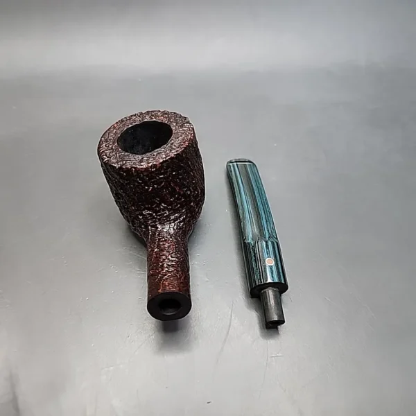 Ashton XXX Pebble Grain 216 Bent Pot Estate Briar Pipe [SOLD OUT] - Image 14