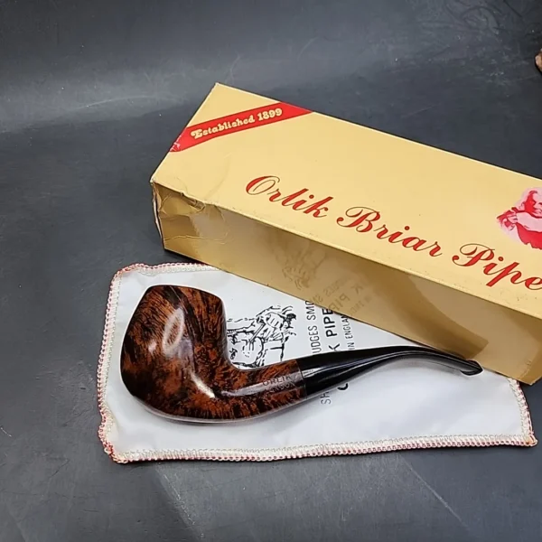 Orlik London 6379 Smooth Estate Briar Pipe Unsmoked [SOLD OUT] - Image 14