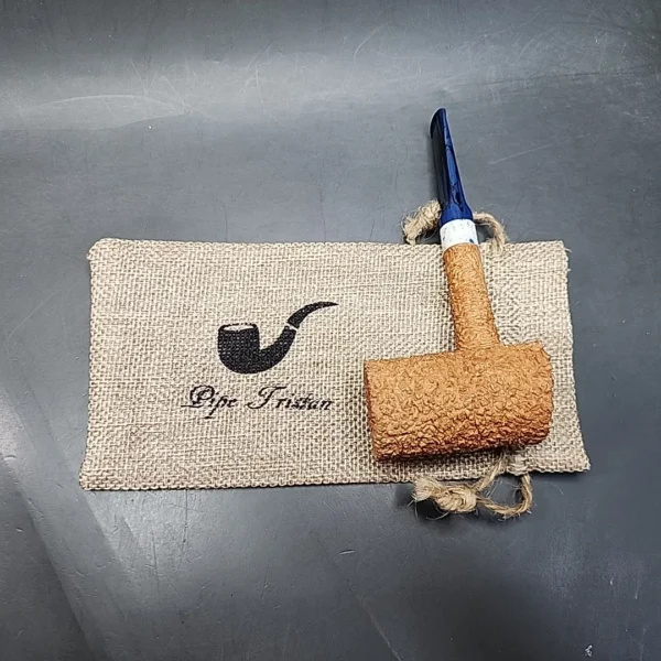 Pipe Tristan Rusticated Poker Handmade Briar Pipe, New [SOLD OUT] - Image 15