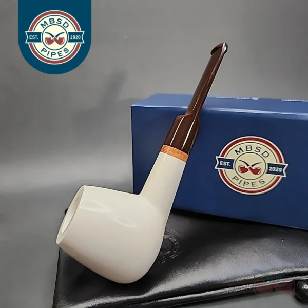 MBSD Meerschaum Brandy Block Meerschaum Pipe Briar-Mortise [SOLD OUT]