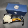 MBSD Meerschaum Deluxe Claw Block Meerschaum Pipe, Briar Mortise [SOLD OUT] - Image 3