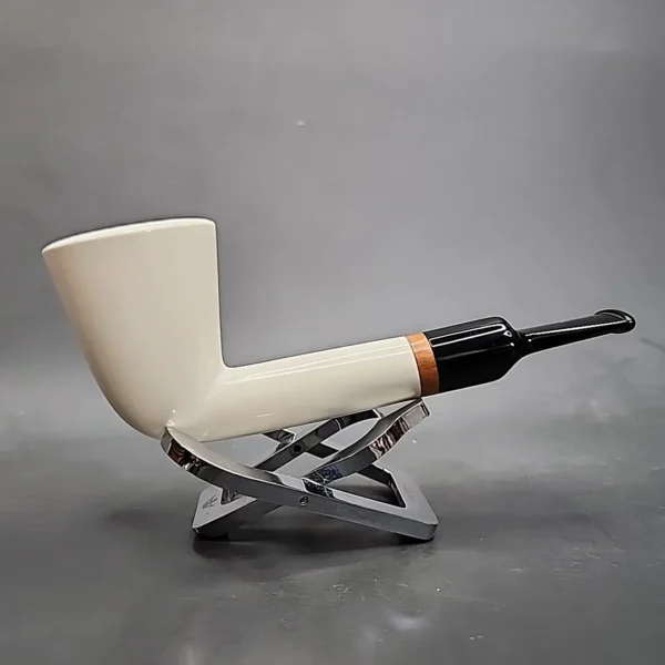 MBSD Meerschaum Deluxe Straight Dublin Block Meerschaum Pipe [SOLD OUT] - Image 3