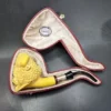 MBSD Deluxe by Kenan Bison Block Meerschaum Pipe Briar-Mortise [SOLD OUT] - Image 3