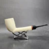 MBSD Meerschaum Deluxe Lovat Block Meerschaum Pipe, Briar-Mortise [SOLD OUT] - Image 4