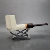 MBSD Meerschaum Deluxe Panel Block Meerschaum Pipe Briar-Mortis [SOLD OUT] - Image 4