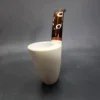 MBSD Meerschaum Deluxe Smooth Block Meerschaum Pipe, Briar-Mortise [SOLD OUT] - Image 5