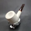 MBSD Meerschaum Deluxe Lovat Block Meerschaum Pipe, Briar-Mortise [SOLD OUT] - Image 5