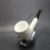 MBSD Meerschaum Deluxe Lovat Block Meerschaum Pipe, Briar-Mortise [SOLD OUT] - Image 5