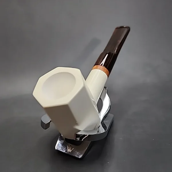MBSD Meerschaum Deluxe Panel Block Meerschaum Pipe Briar-Mortis [SOLD OUT] - Image 6