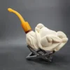 MBSD Meerschaum Masters by Kenan, Dragon Claw Block Meerschaum Pipe, New - Image 7