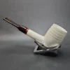 MBSD Meerschaum Deluxe Lovat Block Meerschaum Pipe, Briar-Mortise [SOLD OUT] - Image 8