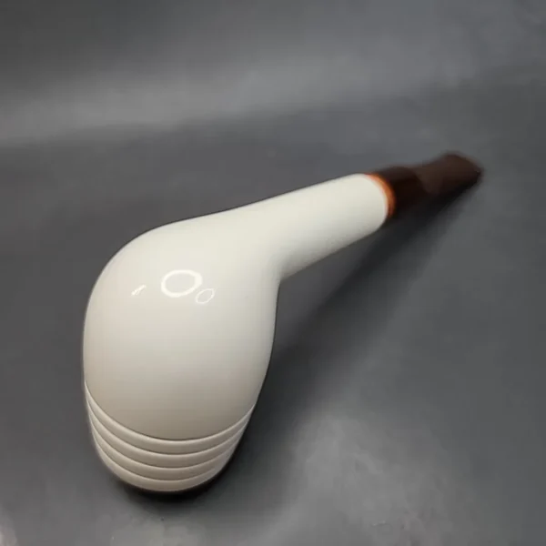 MBSD Meerschaum Deluxe Lovat Block Meerschaum Pipe, Briar-Mortise [SOLD OUT] - Image 9