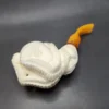 MBSD Meerschaum Deluxe Claw Block Meerschaum Pipe, Briar Mortise [SOLD OUT] - Image 10