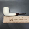 MBSD Meerschaum Deluxe Lovat Block Meerschaum Pipe, Briar-Mortise [SOLD OUT] - Image 10
