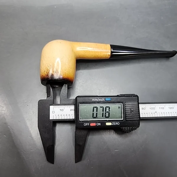 Kiko 7 Straight Billiard African Block Meerschaum Pipe [SOLD OUT] - Image 10