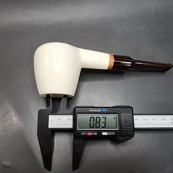 MBSD Meerschaum Brandy Block Meerschaum Pipe Briar-Mortise [SOLD OUT] - Image 11