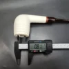 MBSD Meerschaum Deluxe Lovat Block Meerschaum Pipe, Briar-Mortise [SOLD OUT] - Image 11