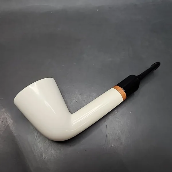 MBSD Meerschaum Deluxe Straight Dublin Block Meerschaum Pipe [SOLD OUT] - Image 8