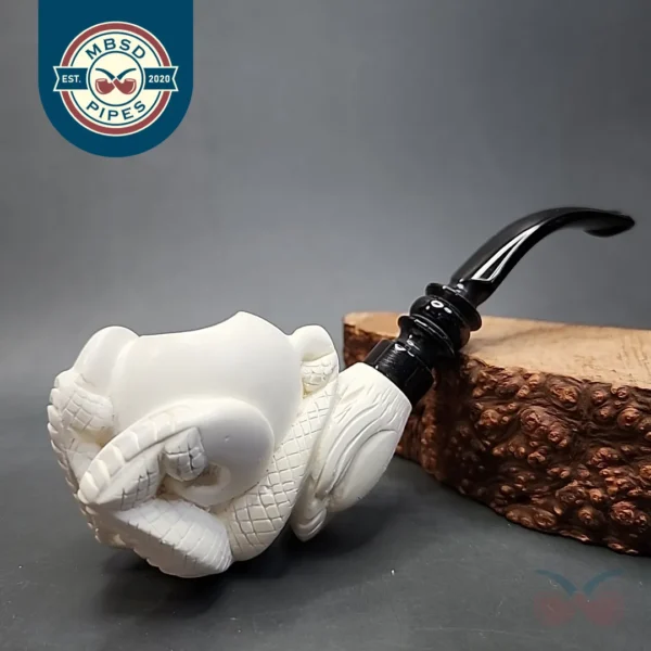 MBSD Meerschaum Kenan Claw Block Meerschaum Pipe, New
