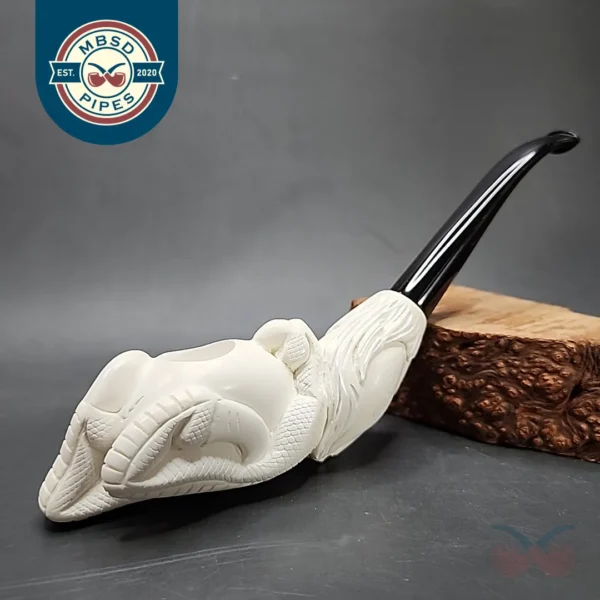 MBSD Meerschaum Claw by Kenan Block Meerschaum Pipe