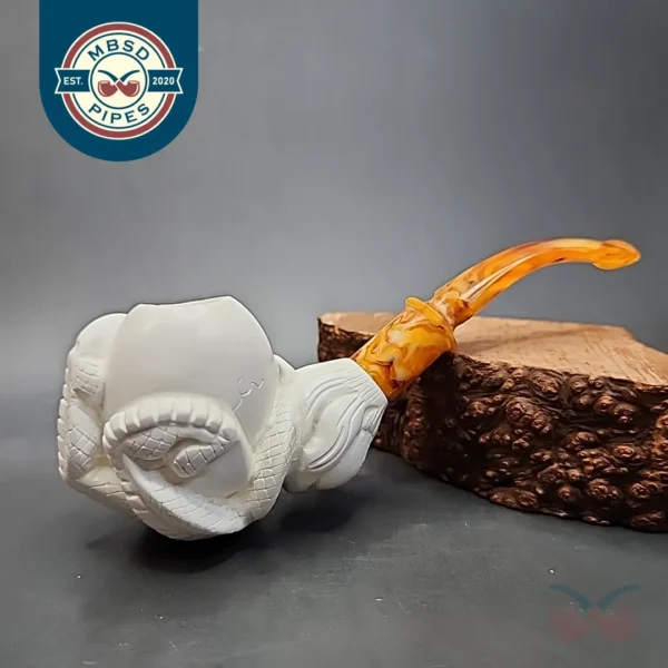 MBSD Meerschaum Classic Claw by Kenan Block Meerschaum Pipe, New