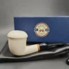 MBSD Meerschaum Deluxe Calabash Block Meerschaum Pipe, Briar-Mortise [SOLD OUT] - Image 3