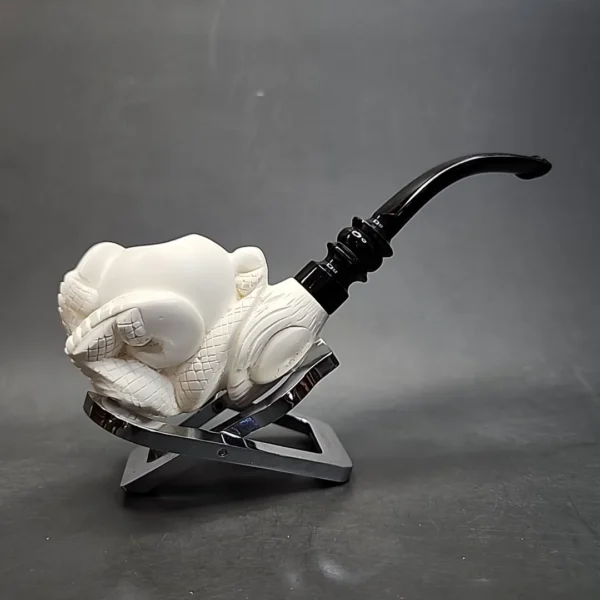 MBSD Meerschaum Kenan Claw Block Meerschaum Pipe, New - Image 3
