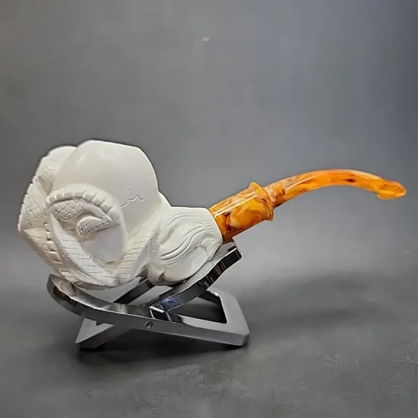 MBSD Meerschaum Classic Claw by Kenan Block Meerschaum Pipe, New - Image 3