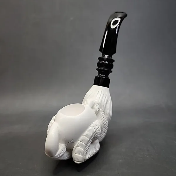 MBSD Meerschaum Kenan Claw Block Meerschaum Pipe, New - Image 3