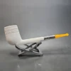 MBSD Meerschaum Spigot Liverpool Block Meerschaum Pipe - Image 4