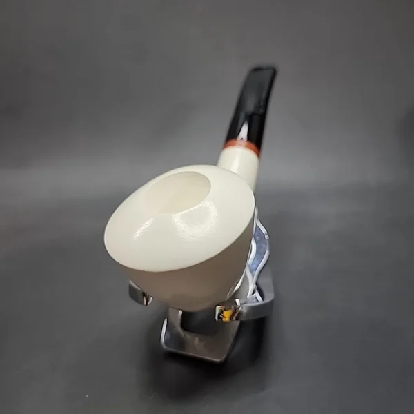 MBSD Meerschaum Deluxe Danish Dublin Block Meerschaum Pipe, Briar-Mortise [SOLD OUT] - Image 4