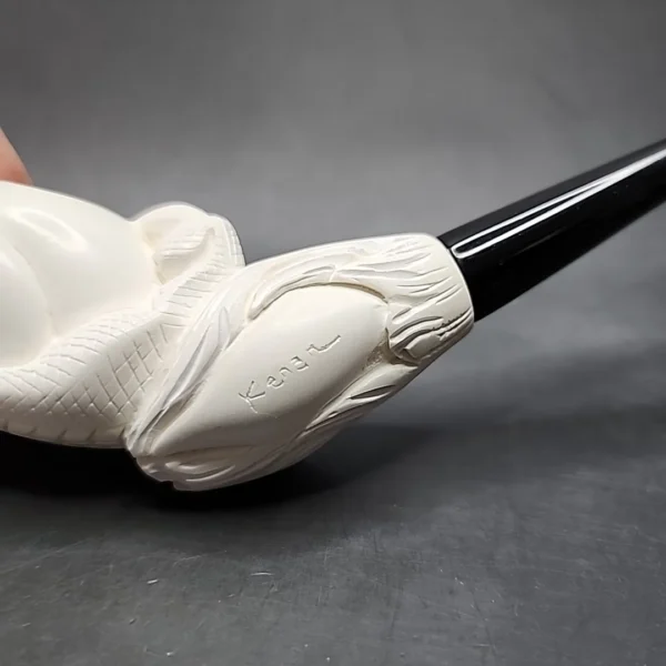 MBSD Meerschaum Claw by Kenan Block Meerschaum Pipe - Image 4