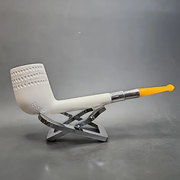 MBSD Meerschaum Spigot Liverpool Block Meerschaum Pipe - Image 4