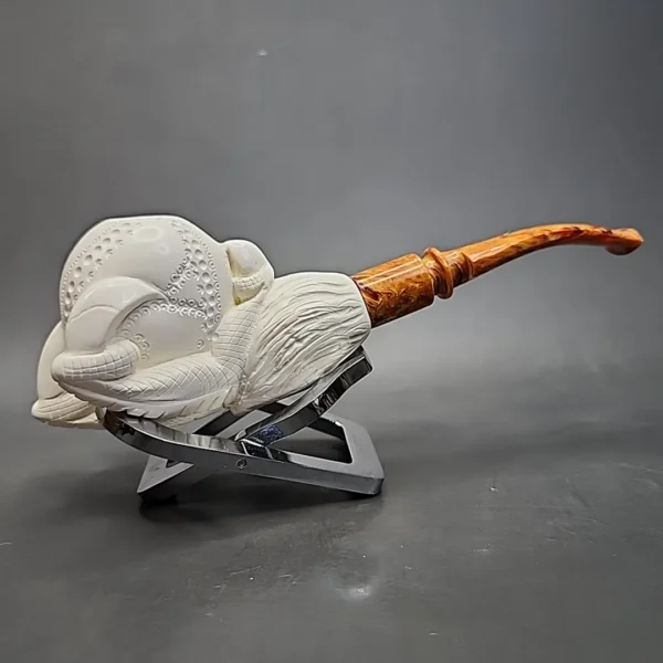 MBSD Meerschaum Claw Block Meerschaum Pipe, New - Image 4
