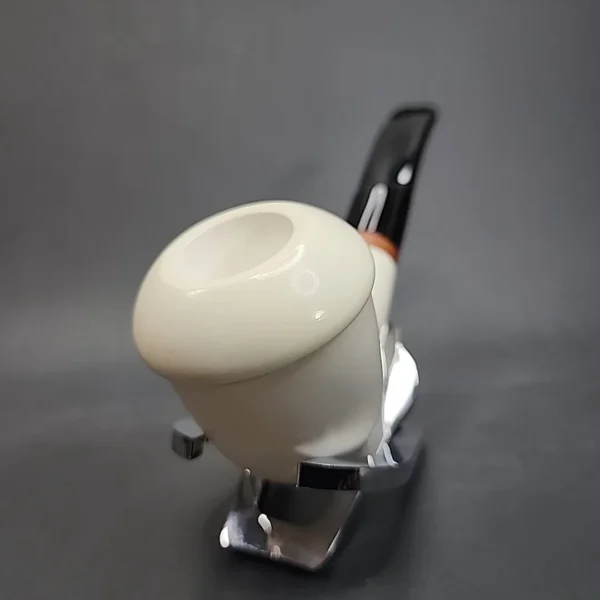 MBSD Meerschaum Deluxe Calabash Block Meerschaum Pipe, Briar-Mortise [SOLD OUT] - Image 5