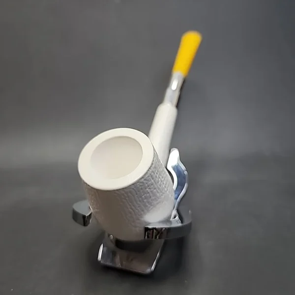MBSD Meerschaum Spigot Rusticated Block Meerschaum Pipe [SOLD] - Image 5