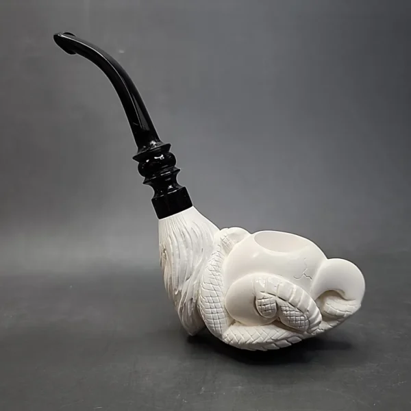 MBSD Meerschaum Kenan Claw Block Meerschaum Pipe, New - Image 5
